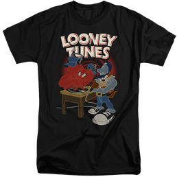 Looney Tunes Dj Looney Tunes - Men's Tall Fit T-Shirt Men's Tall Fit T-Shirt Looney Tunes   