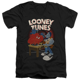 Looney Tunes Dj Looney Tunes - Men's V-Neck T-Shirt Men's V-Neck T-Shirt Looney Tunes   