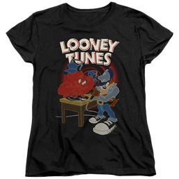 Looney Tunes Dj Looney Tunes - Women's T-Shirt Women's T-Shirt Looney Tunes   