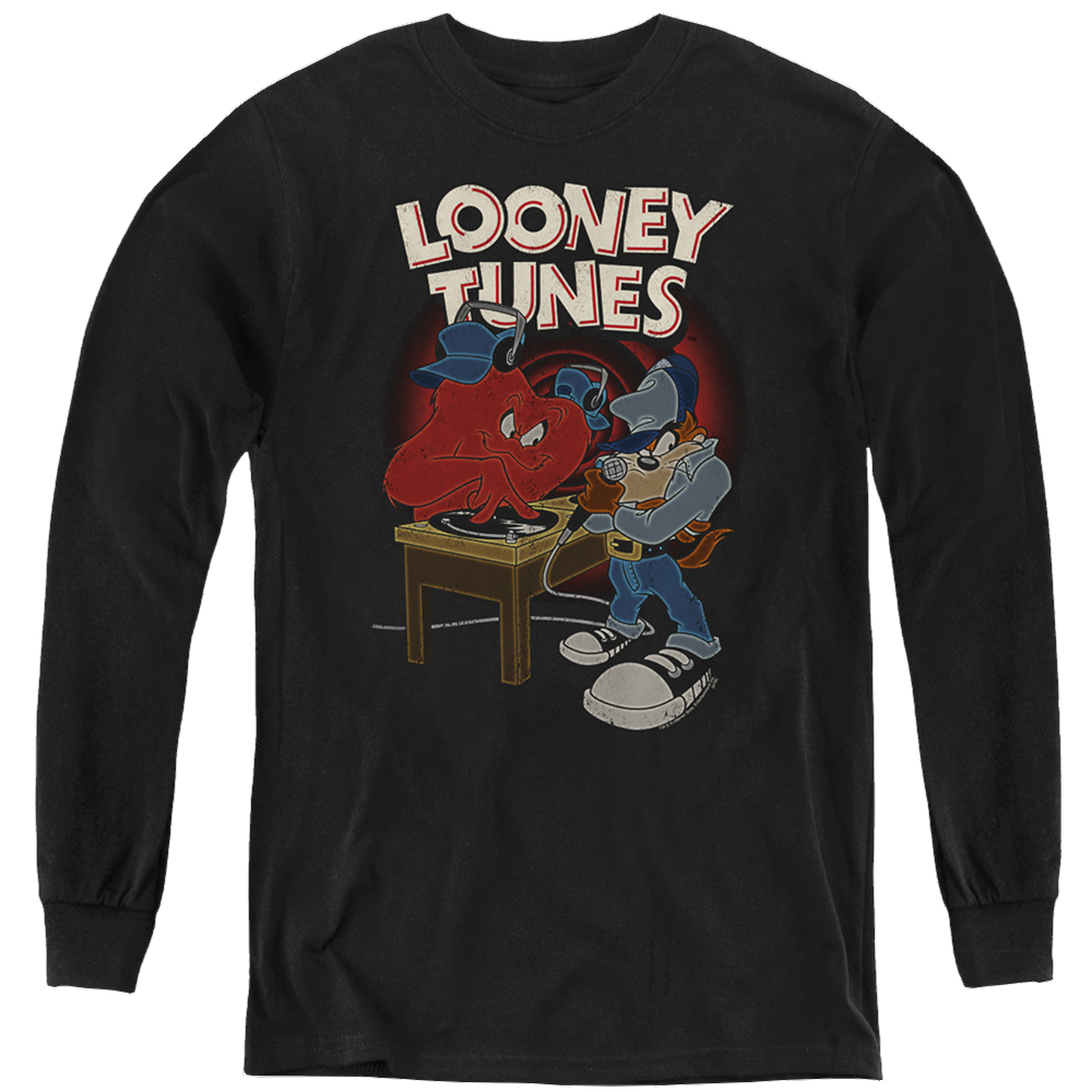 Looney Tunes Dj Looney Tunes - Youth Long Sleeve T-Shirt Youth Long Sleeve T-Shirt Looney Tunes   