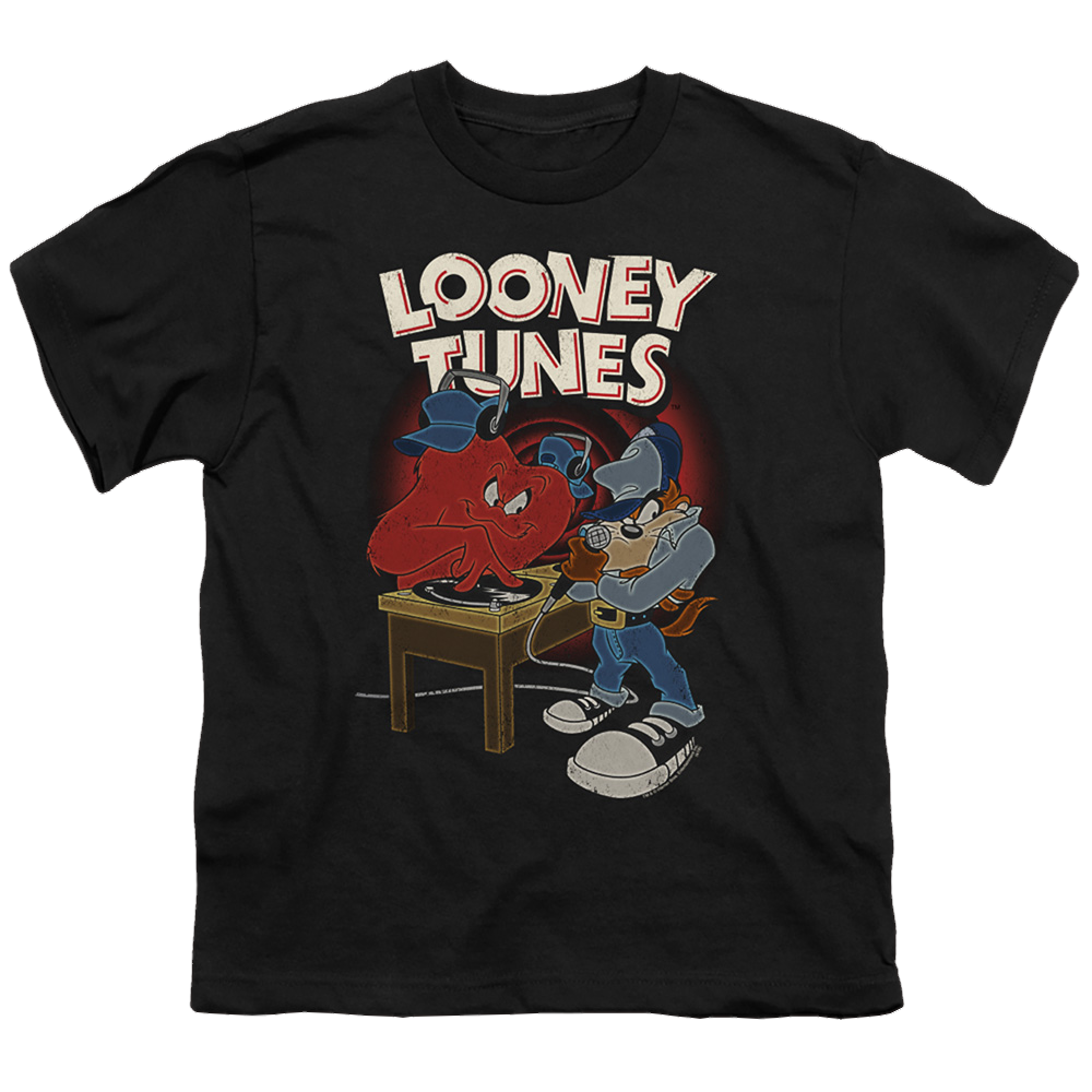 Looney Tunes Dj Looney Tunes - Youth T-Shirt Youth T-Shirt (Ages 8-12) Looney Tunes   