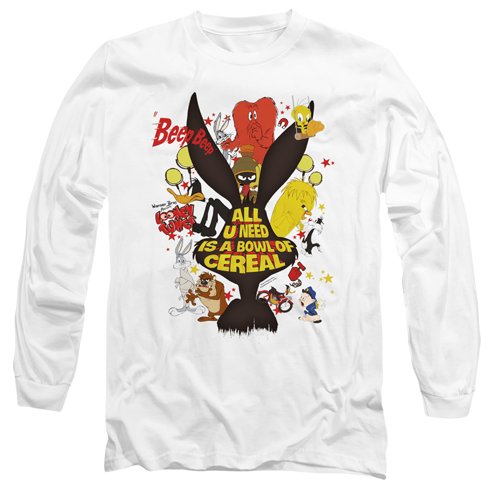 Looney Tunes Cereal - Men's Long Sleeve T-Shirt Men's Long Sleeve T-Shirt Looney Tunes   