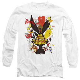 Looney Tunes Cereal - Men's Long Sleeve T-Shirt Men's Long Sleeve T-Shirt Looney Tunes   