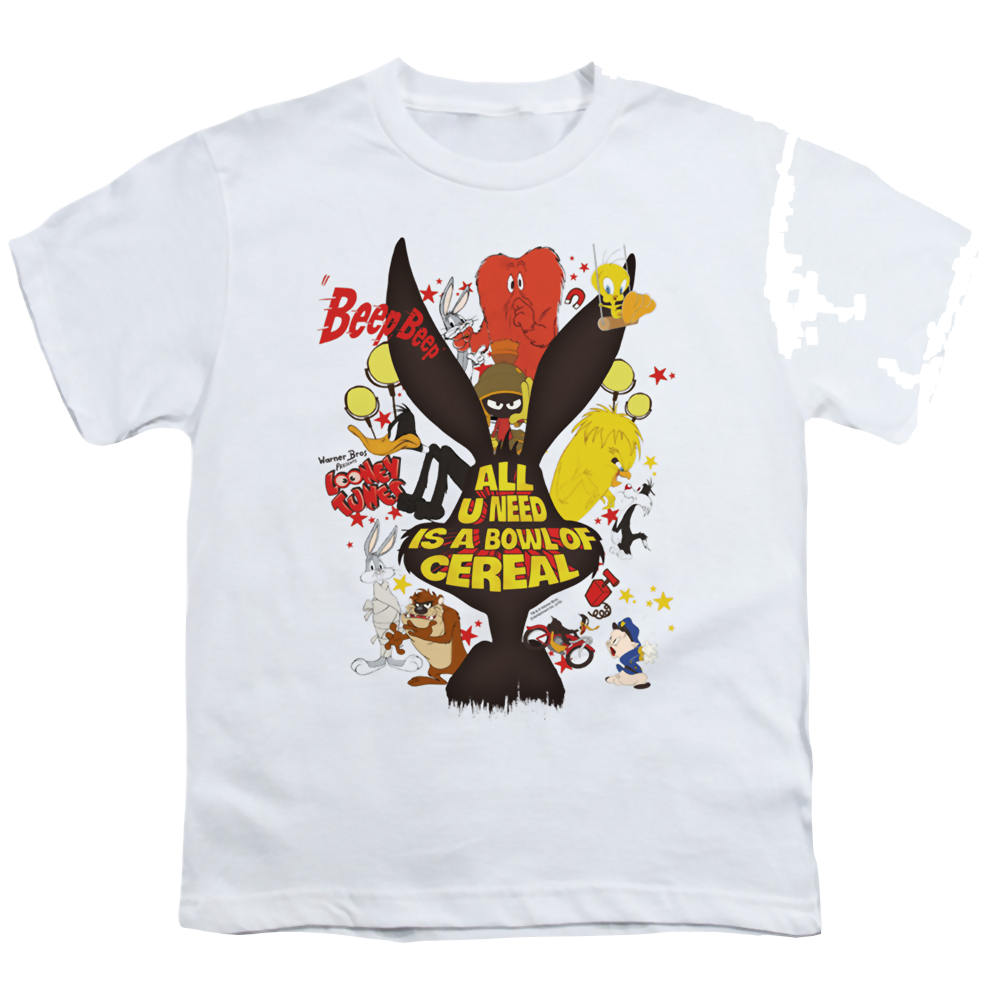 Looney Tunes Cereal - Youth T-Shirt Youth T-Shirt (Ages 8-12) Looney Tunes   