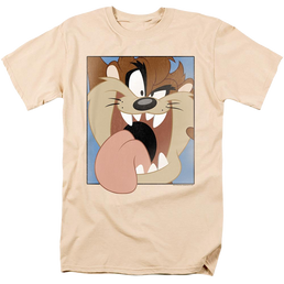 Looney Tunes Taz Closeup - Men's Regular Fit T-Shirt Men's Regular Fit T-Shirt Looney Tunes   