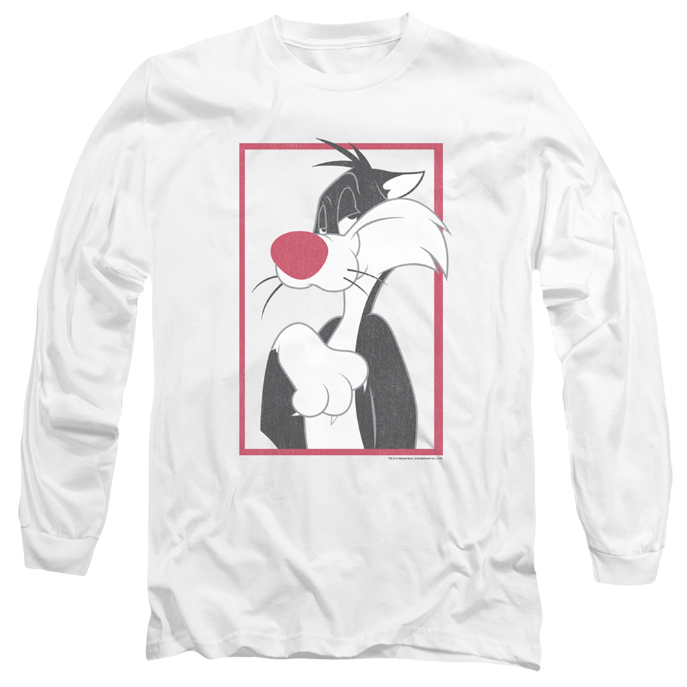 Looney Tunes Sylvester - Men's Long Sleeve T-Shirt Men's Long Sleeve T-Shirt Looney Tunes   