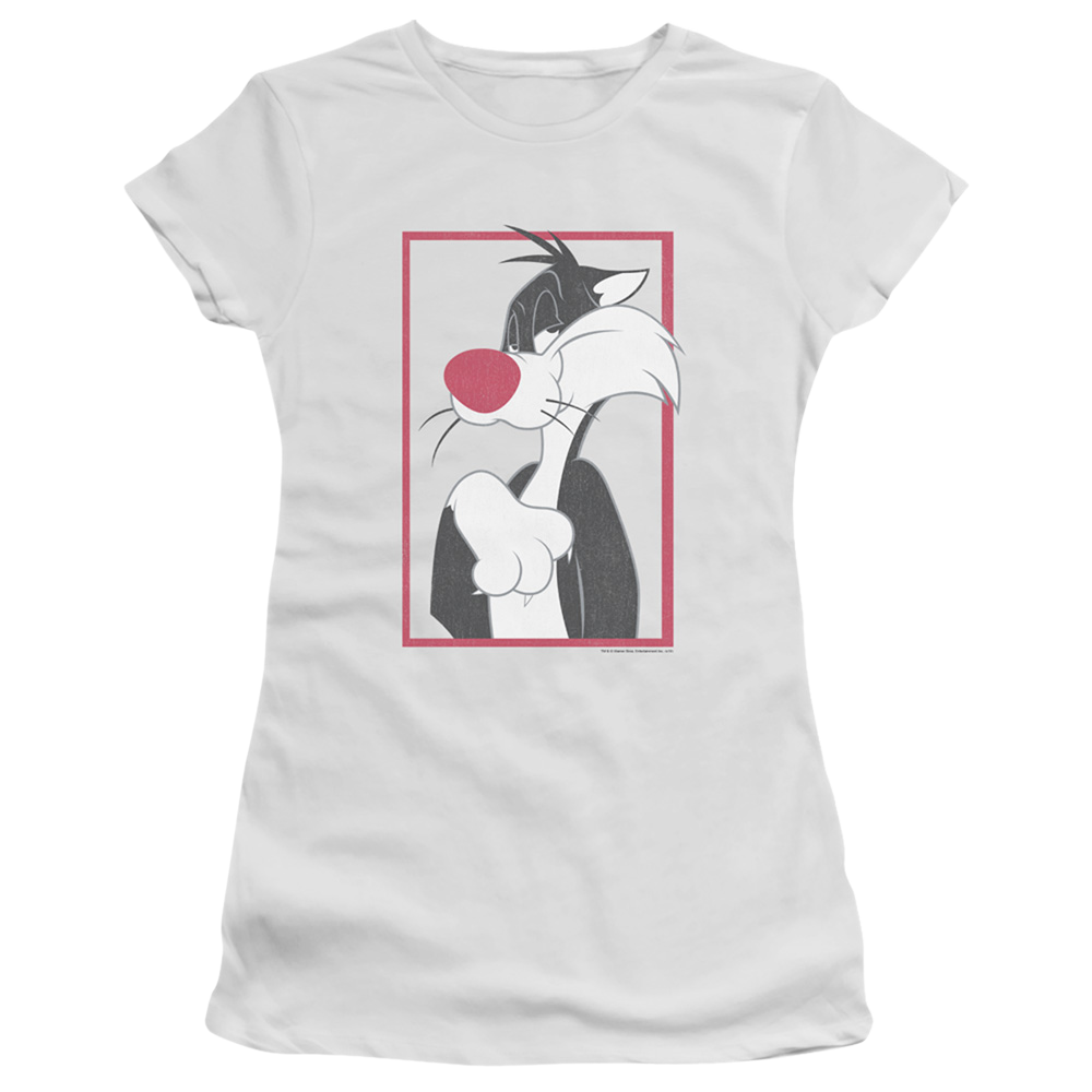 Looney Tunes Sylvester - Juniors T-Shirt Juniors T-Shirt Looney Tunes   