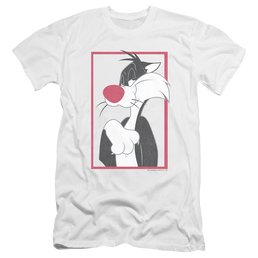 Looney Tunes Sylvester - Men's Premium Slim Fit T-Shirt Men's Premium Slim Fit T-Shirt Looney Tunes   