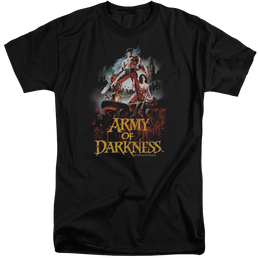 Army Of Darkness Bloody Poster - Men's Tall Fit T-Shirt Men's Tall Fit T-Shirt Army of Darkness   