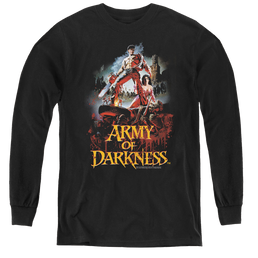 Army of Darkness Army Of Darkness/Bloody Poster - Youth Long Sleeve T-Shirt Youth Long Sleeve T-Shirt Army of Darkness   