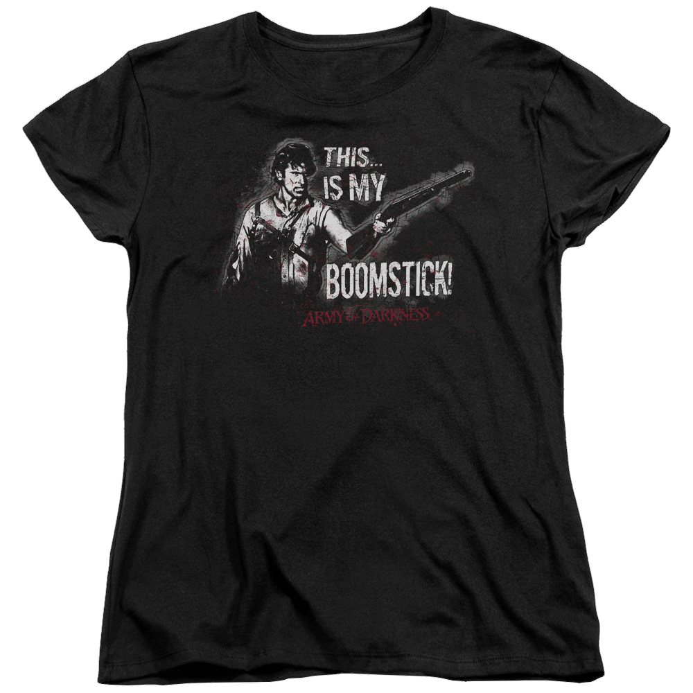 Army Of Darkness Army Of Darkness/Boomstick - Women's T-Shirt Women's T-Shirt Army of Darkness   