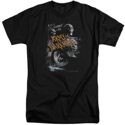 Army Of Darkness Covered - Men's Tall Fit T-Shirt Men's Tall Fit T-Shirt Army of Darkness   