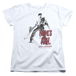 Army Of Darkness Names Ash - Women's T-Shirt Women's T-Shirt Army of Darkness   
