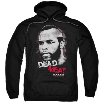 Rocky III Dead Meat Pullover Hoodie Pullover Hoodie Rocky   