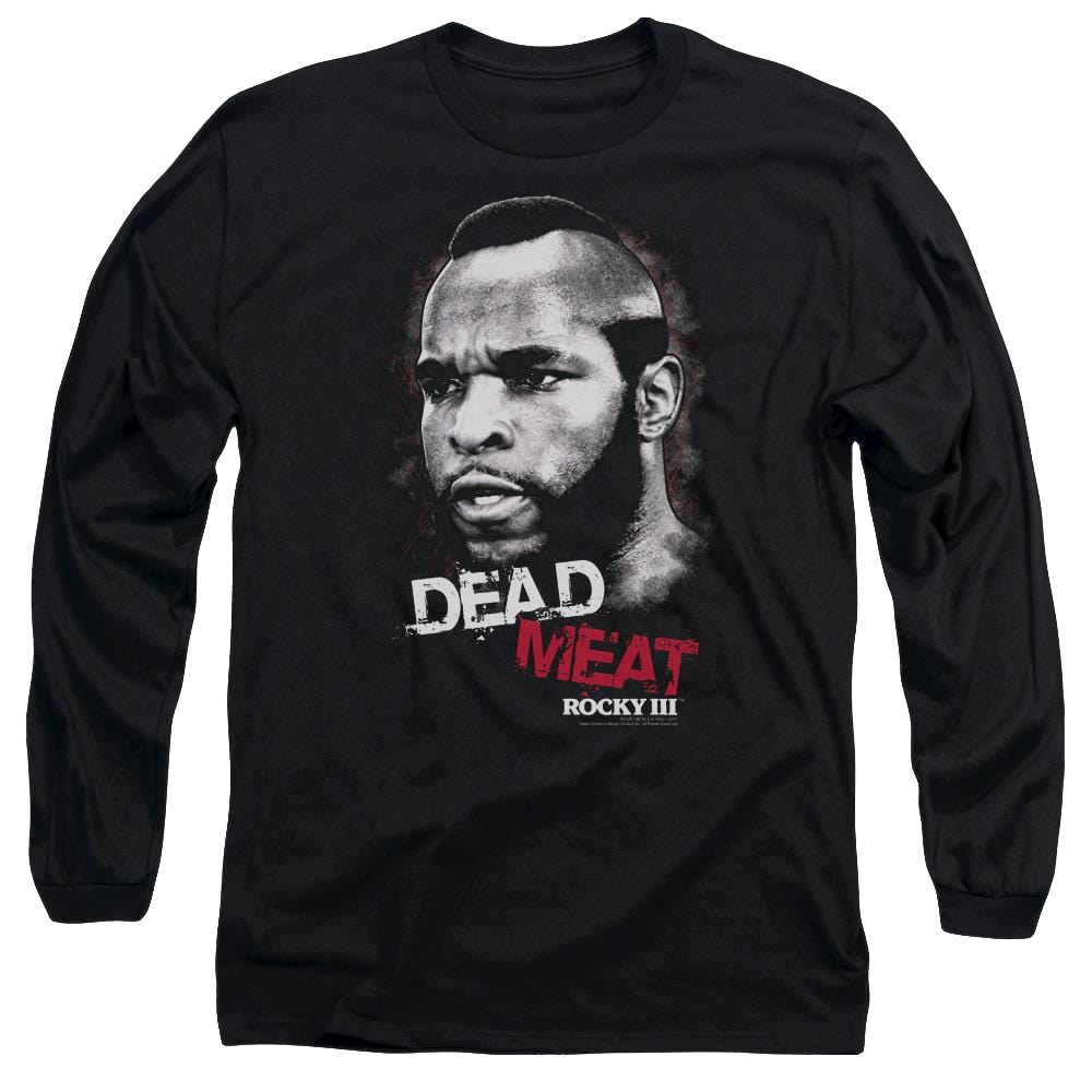 Rocky III Dead Meat Men's Long Sleeve T-Shirt Men's Long Sleeve T-Shirt Rocky   