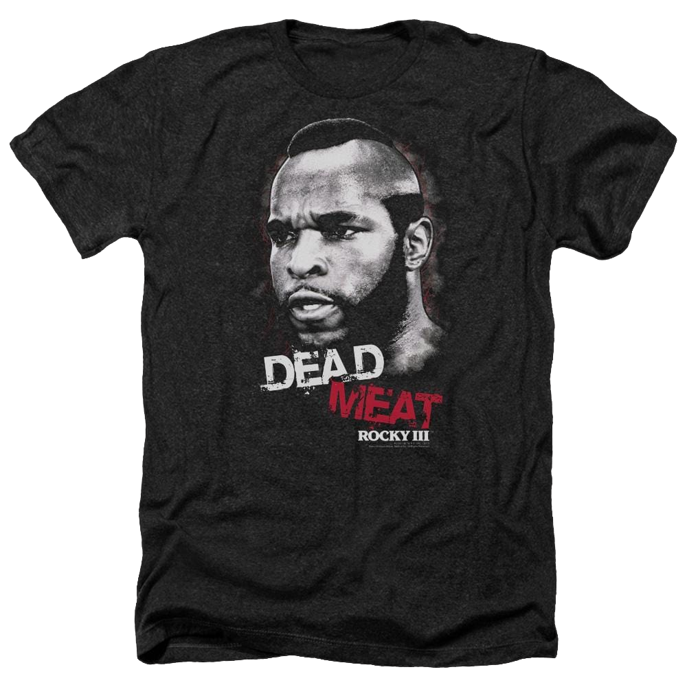 Rocky III Dead Meat Men's Heather T-Shirt Men's Heather T-Shirt Rocky   