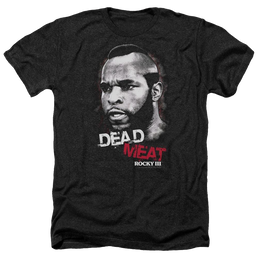 Rocky III Dead Meat Men's Heather T-Shirt Men's Heather T-Shirt Rocky   