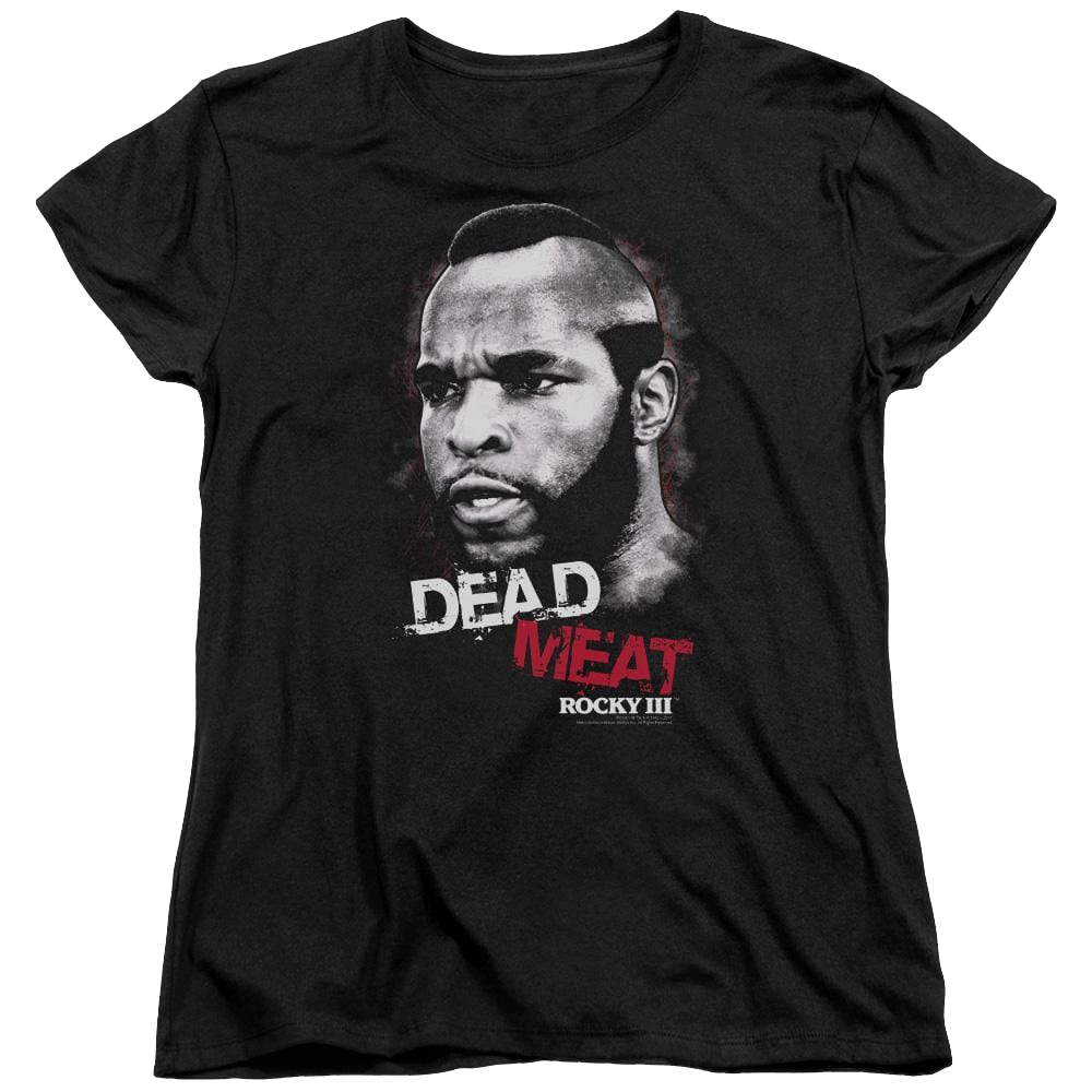 Rocky III Dead Meat Women's T-Shirt Women's T-Shirt Rocky   