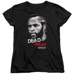 Rocky III Dead Meat Women's T-Shirt Women's T-Shirt Rocky   