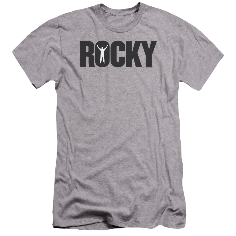 Rocky Logo - Men's Premium Slim Fit T-Shirt Men's Premium Slim Fit T-Shirt Rocky   