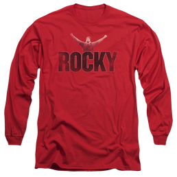 Rocky Victory Distressed - Men's Long Sleeve T-Shirt Men's Long Sleeve T-Shirt Rocky   