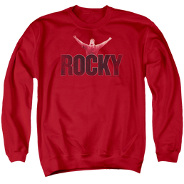 Rocky Victory Distressed - Men's Crewneck Sweatshirt Men's Crewneck Sweatshirt Rocky   