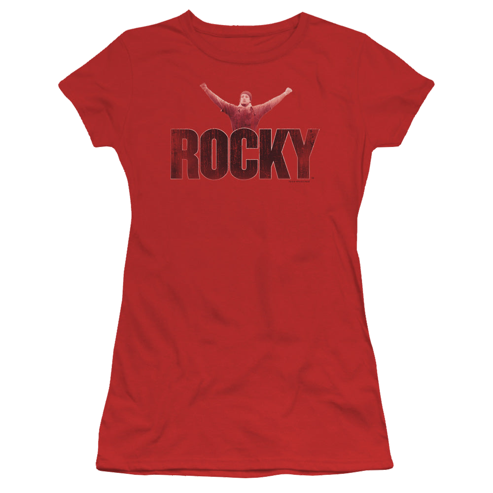 Rocky Victory Distressed - Juniors T-Shirt Juniors T-Shirt Rocky   