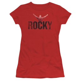 Rocky Victory Distressed - Juniors T-Shirt Juniors T-Shirt Rocky   