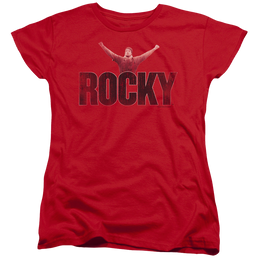 Rocky Victory Distressed - Women's T-Shirt Women's T-Shirt Rocky   
