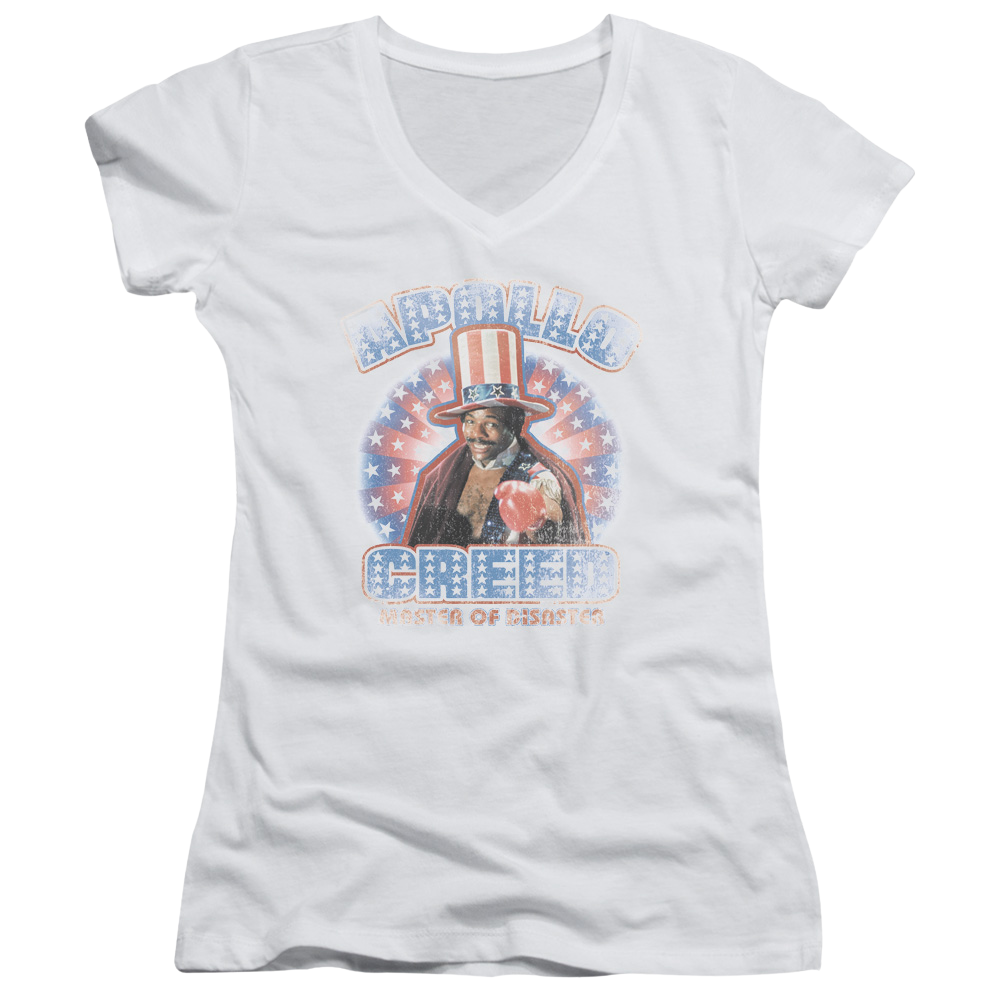 Rocky Apollo Creed Juniors V-Neck T-Shirt Juniors V-Neck T-Shirt Rocky   