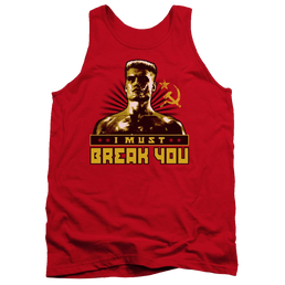 Rocky IV I Must Break You Men's Tank Men's Tank Rocky   