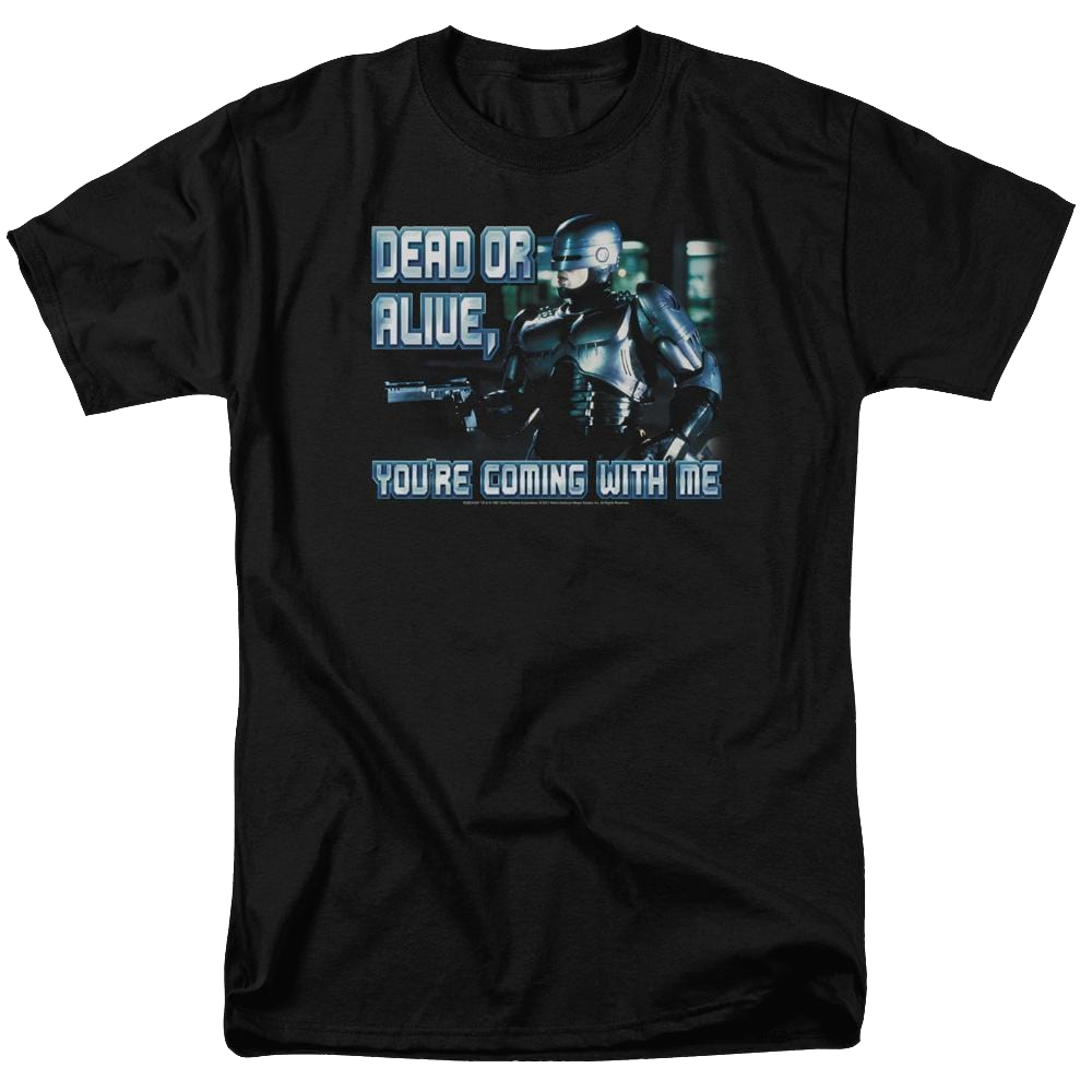 Robocop Dead Or Alive Men's Regular Fit T-Shirt Men's Regular Fit T-Shirt Robocop   