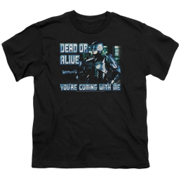 Robocop Dead Or Alive Youth T-Shirt (Ages 8-12) Youth T-Shirt (Ages 8-12) Robocop   