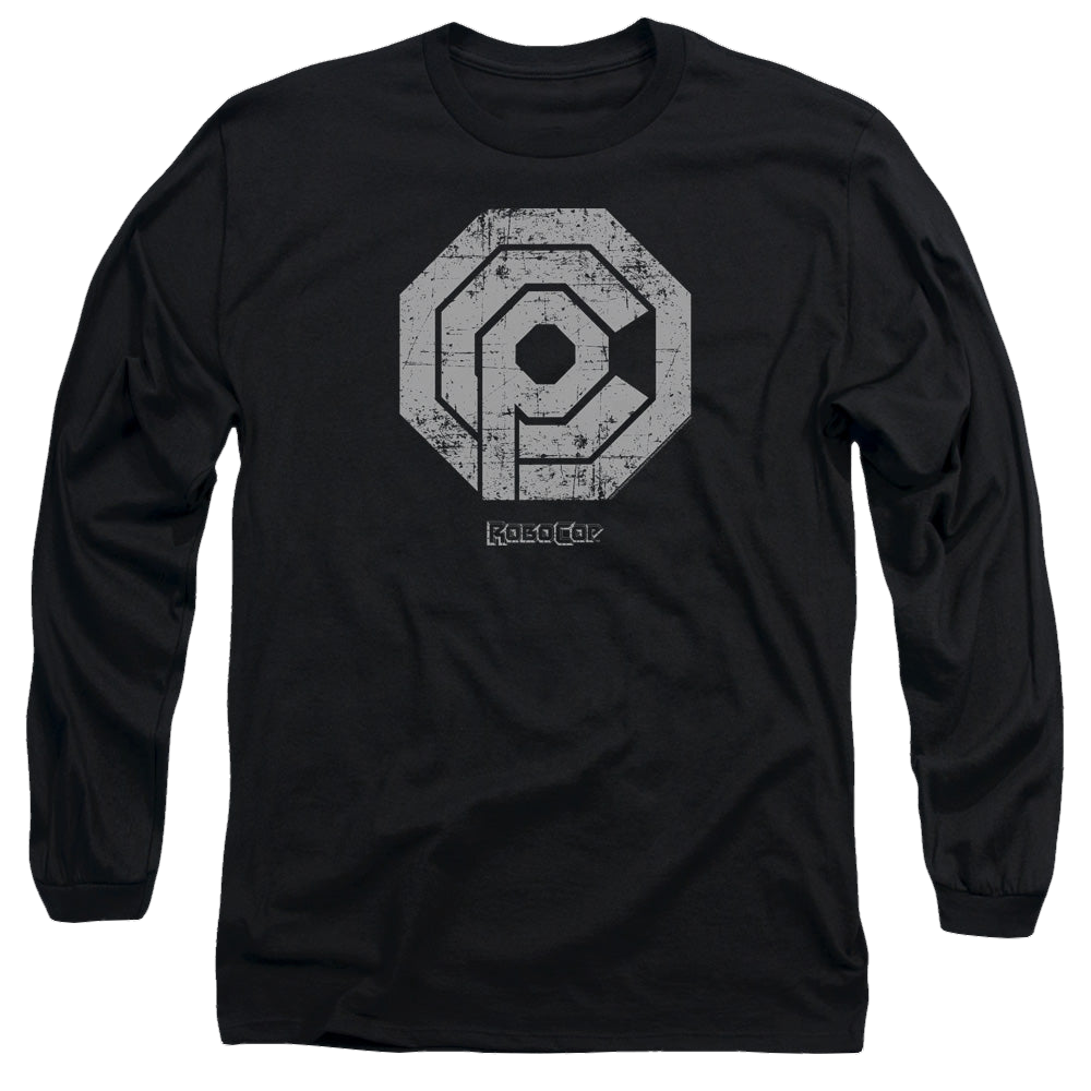 Robocop Robocop/Distressed Ocp Logo - Men's Long Sleeve T-Shirt Men's Long Sleeve T-Shirt Robocop   
