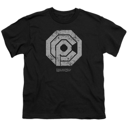 Robocop Distressed Ocp Logo Youth T-Shirt (Ages 8-12) Youth T-Shirt (Ages 8-12) Robocop   