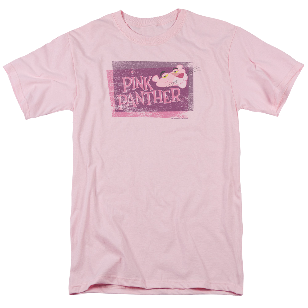 Pink Panther Distressed Men's Regular Fit T-Shirt Men's Regular Fit T-Shirt Pink Panther   