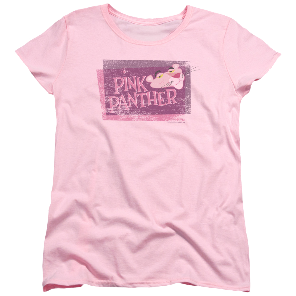 Pink Panther Pink Panther/Distressed - Women's T-Shirt Women's T-Shirt Pink Panther   