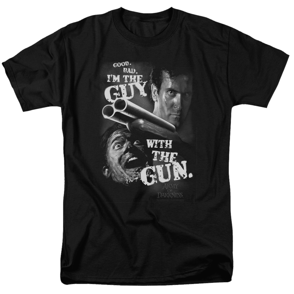 Army Of Darkness Guy With The Gun - Men's Regular Fit T-Shirt Men's Regular Fit T-Shirt Army of Darkness   