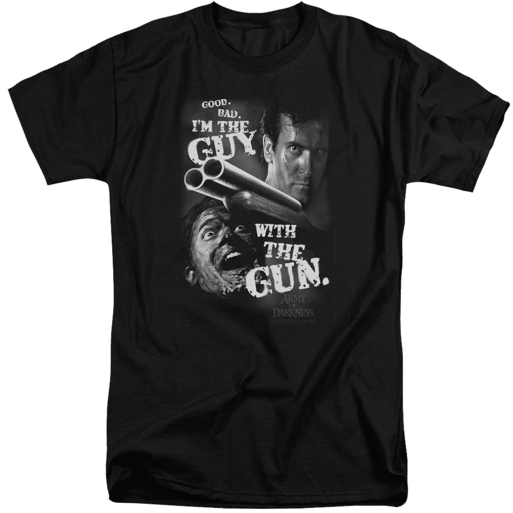 Army Of Darkness Guy With The Gun - Men's Tall Fit T-Shirt Men's Tall Fit T-Shirt Army of Darkness   