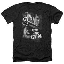 Army of Darkness Army Of Darkness/Guy With The Gun - Men's Heather T-Shirt Men's Heather T-Shirt Army of Darkness   