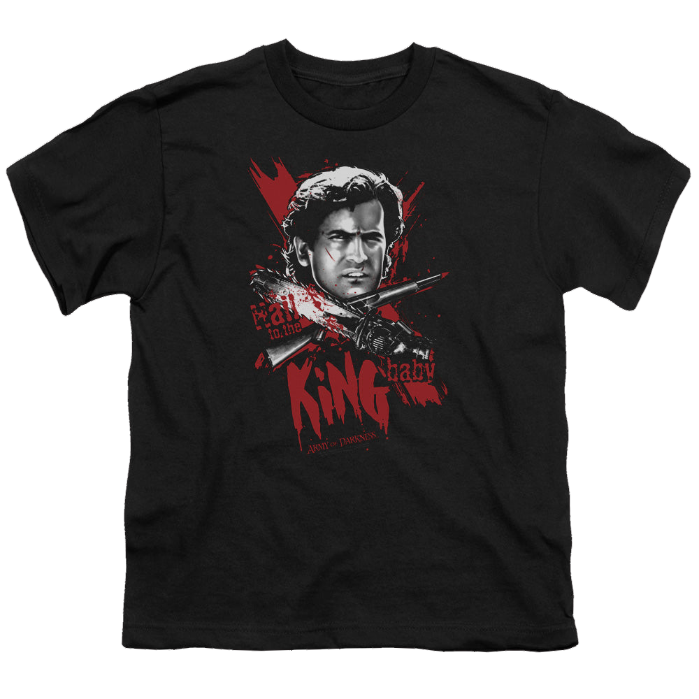 Army of Darkness Army Of Darkness/Hail To The King - Youth T-Shirt Youth T-Shirt (Ages 8-12) Army of Darkness   