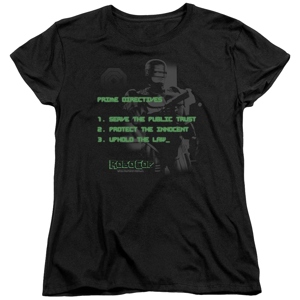 Robocop Robocop/Prime Directives - Women's T-Shirt Women's T-Shirt Robocop   