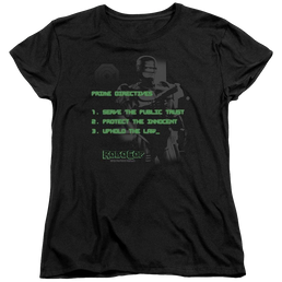 Robocop Robocop/Prime Directives - Women's T-Shirt Women's T-Shirt Robocop   