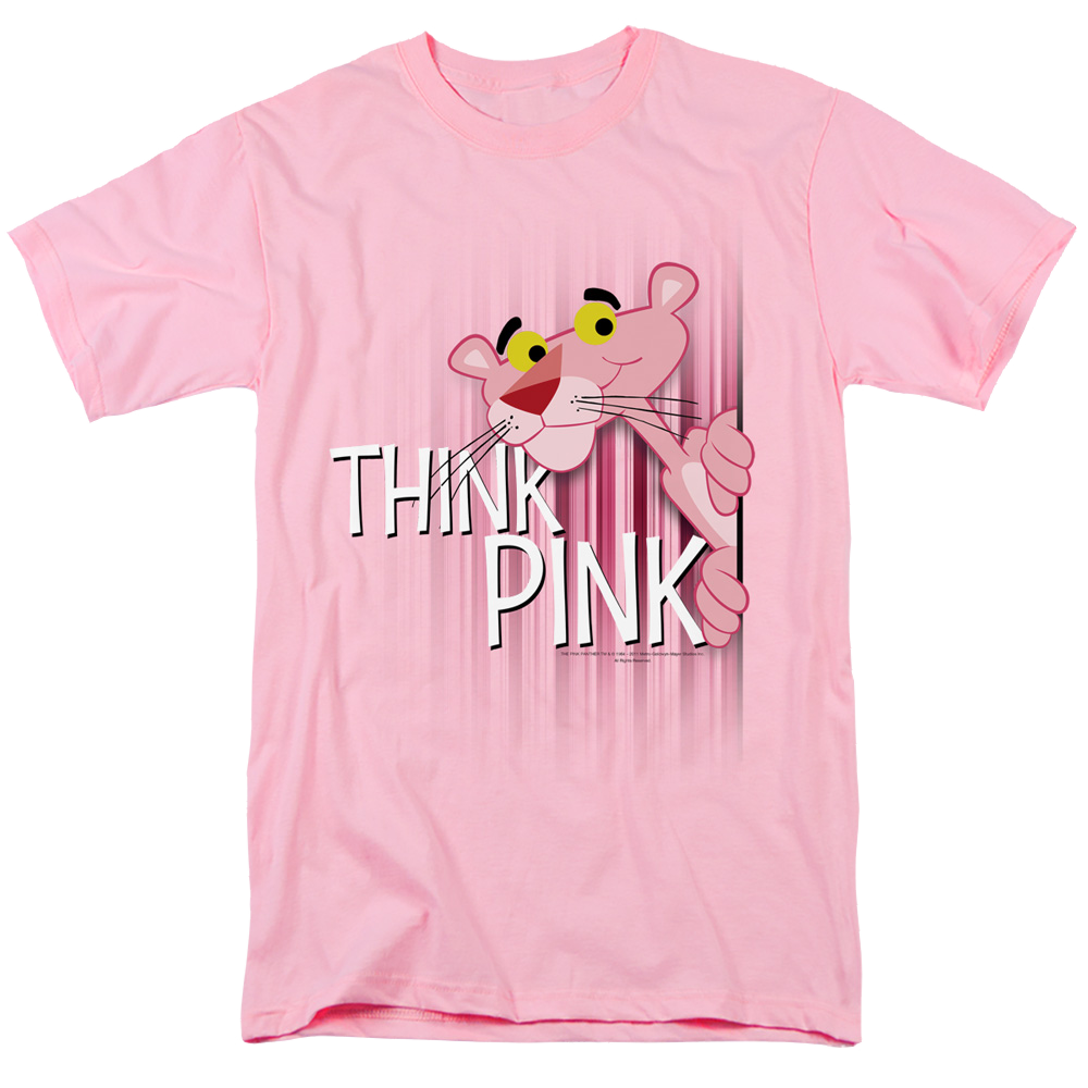 Pink Panther Think Pink Men's Regular Fit T-Shirt Men's Regular Fit T-Shirt Pink Panther   