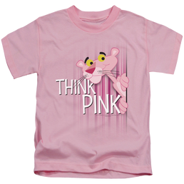 Pink Panther Think Pink Kid's T-Shirt (Ages 4-7) Kid's T-Shirt (Ages 4-7) Pink Panther   