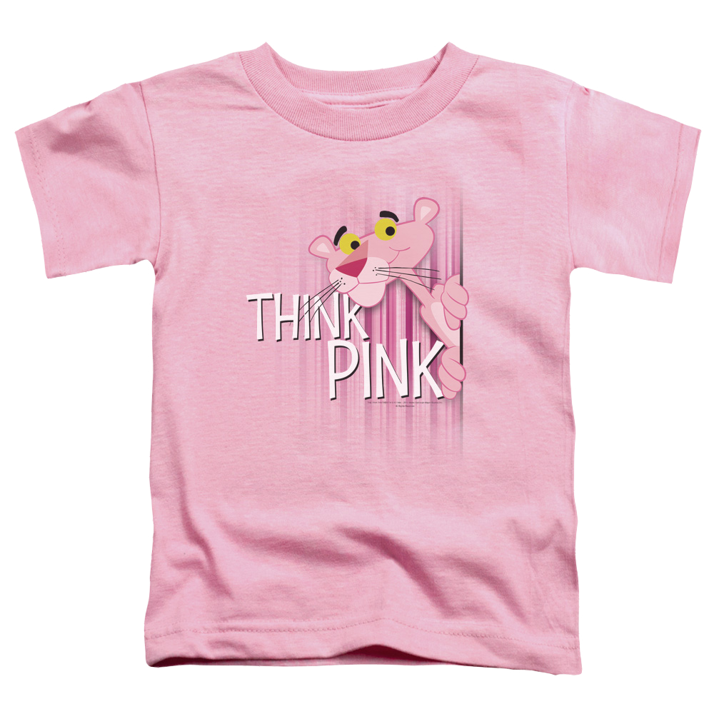 Pink Panther Pink Panther/Think Pink - Toddler T-Shirt Toddler T-Shirt Pink Panther   