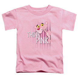 Pink Panther Pink Panther/Think Pink - Toddler T-Shirt Toddler T-Shirt Pink Panther   