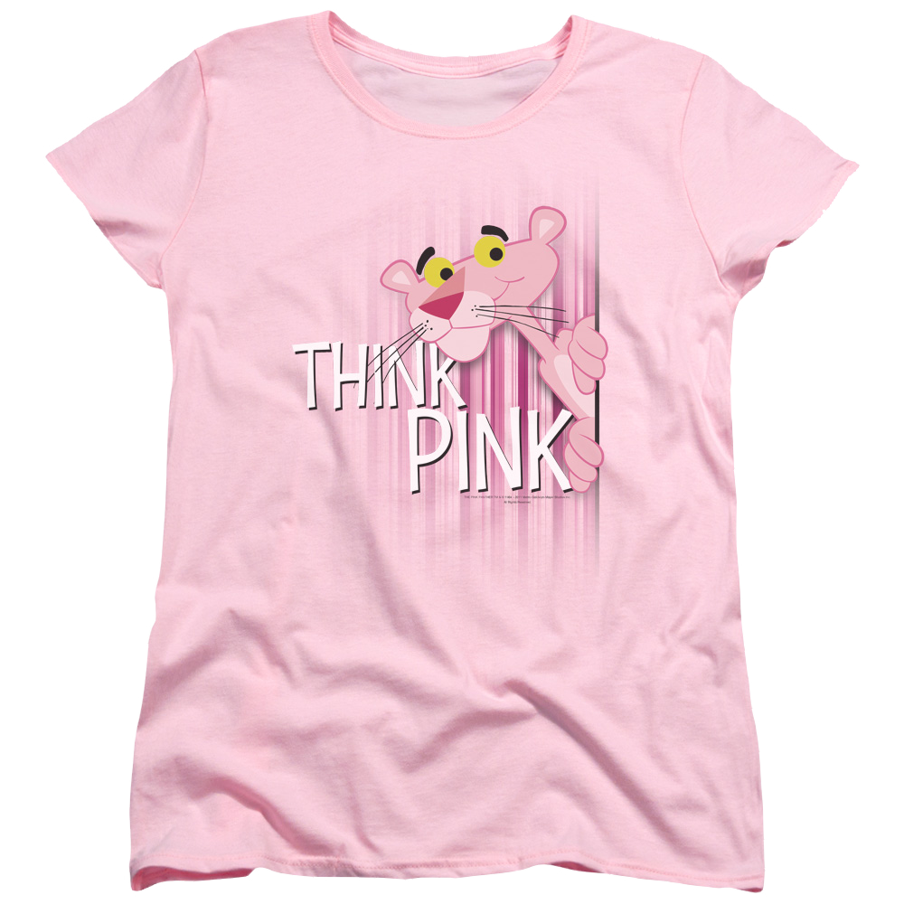 Pink Panther Think Pink Women's T-Shirt Women's T-Shirt Pink Panther   