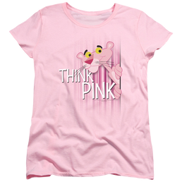 Pink Panther Think Pink Women's T-Shirt Women's T-Shirt Pink Panther   
