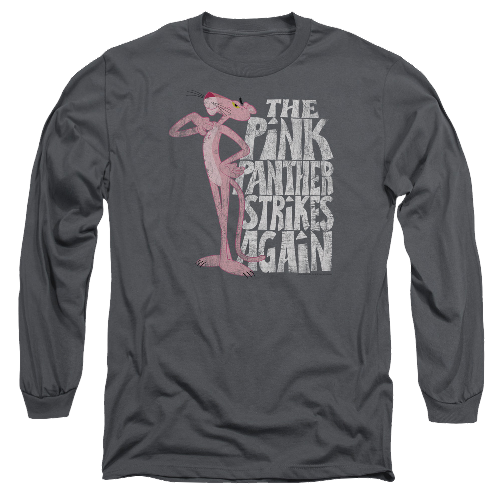 Pink Panther Strikes Again Men's Long Sleeve T-Shirt Men's Long Sleeve T-Shirt Pink Panther   